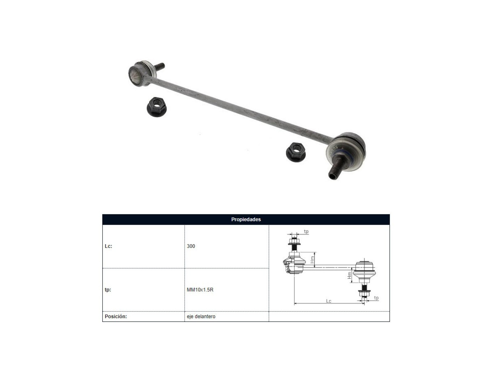 Bieleta Citroen Zx/Berlingo/Xsara Picasso/Xsara Break/Xsara Peug 306/Partner 93-25 Der/Izq 