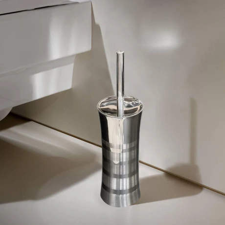 Cepillo Escobilla Para Inodoro Watter Resistente Acero Inox 40cm Alto x Ø 10cm Cepillo Escobilla Para Inodoro Watter Resistente Acero Inox 40cm Alto x Ø 10cm