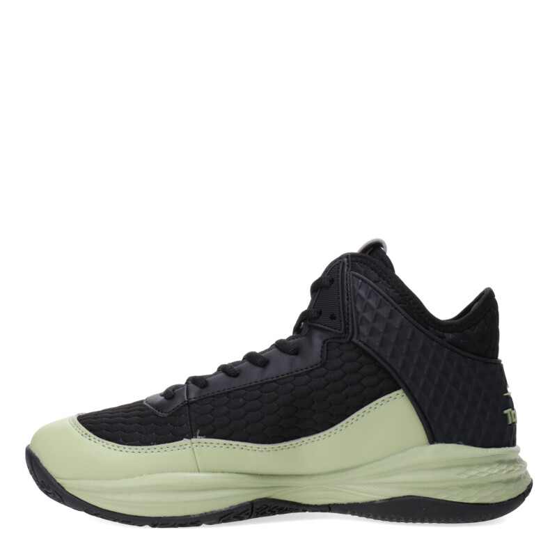 Championes de Hombre Topper Block Negro - Verde