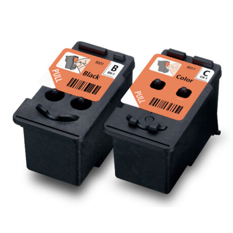 Canon- Kit: Cabezal de Tinta Negra + Cabezal Color 001