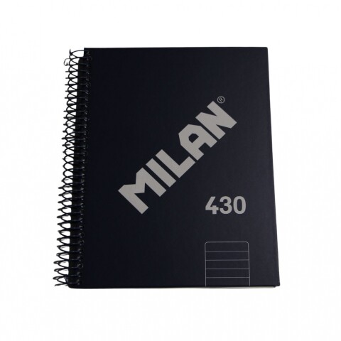 CUADERNO MILAN CON ESPIRAL TAMAÑO A5 RAYADO DE 80 HOJAS COLOR AZUL CUADERNO MILAN CON ESPIRAL TAMAÑO A5 RAYADO DE 80 HOJAS COLOR AZUL