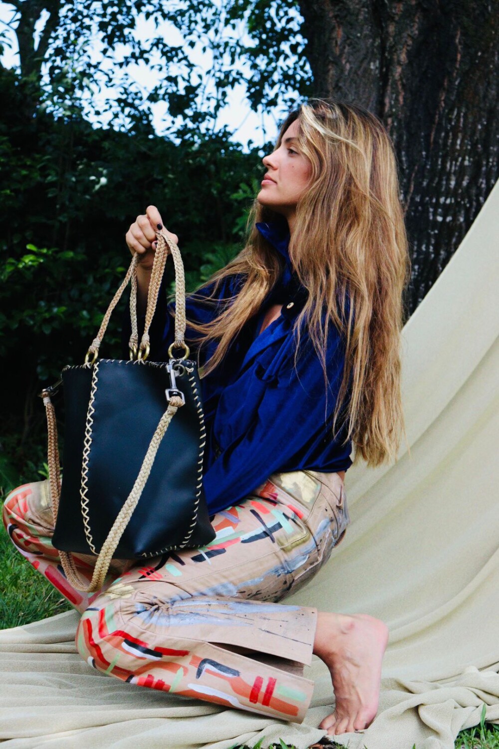 Cartera Talabartera Negro
