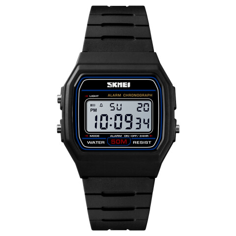 Reloj Skmei 1412BKWT Deportivo Unisex Digital Negro Reloj Skmei 1412bkwt Deportivo Unisex Digital Negro
