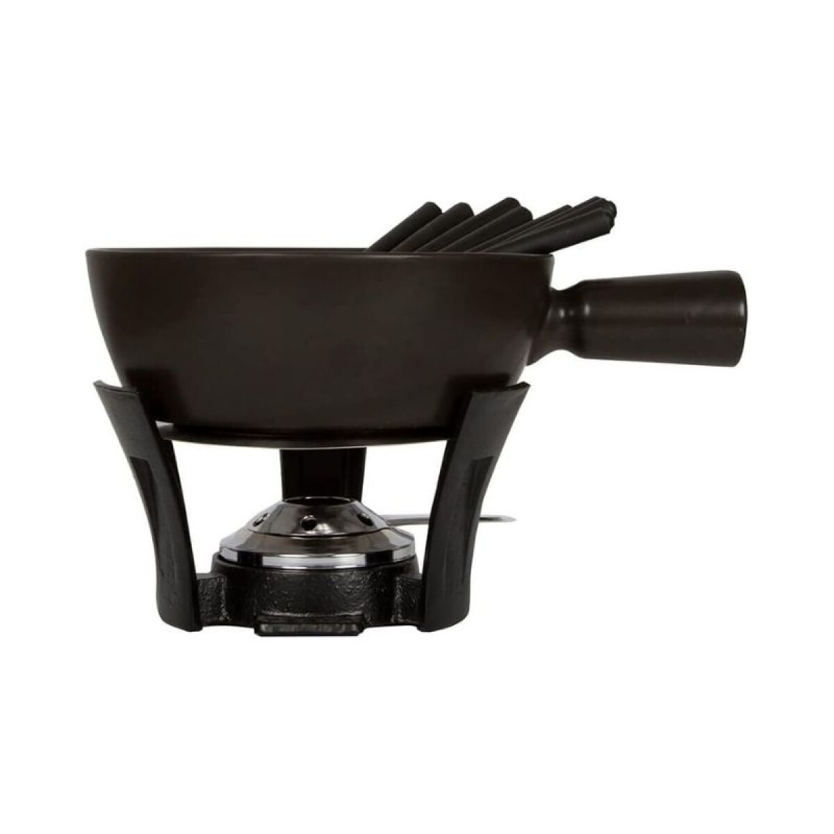BOSKA FONDUE SET NEGRO 2,2L CERAM 