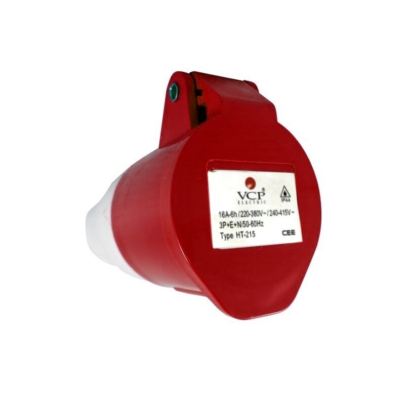 FICHA INDUSTRIAL HEMBRA IP44 3X16A+N+T 380V - VCP FICHA INDUSTRIAL HEMBRA IP44 3X16A+N+T 380V - VCP
