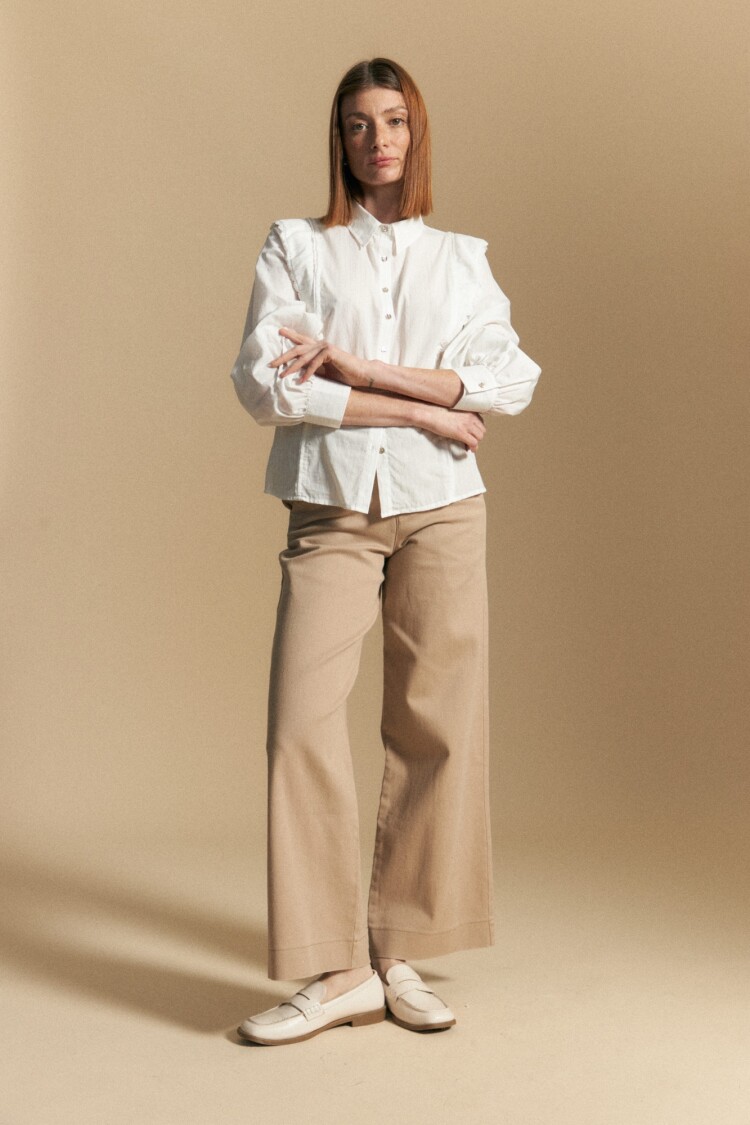 PANTALÓN LAUREL Beige Oscuro
