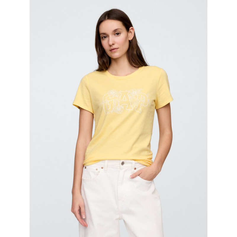 V-GAP SS CLSC TEE PALE BANANA 12-0824TCX