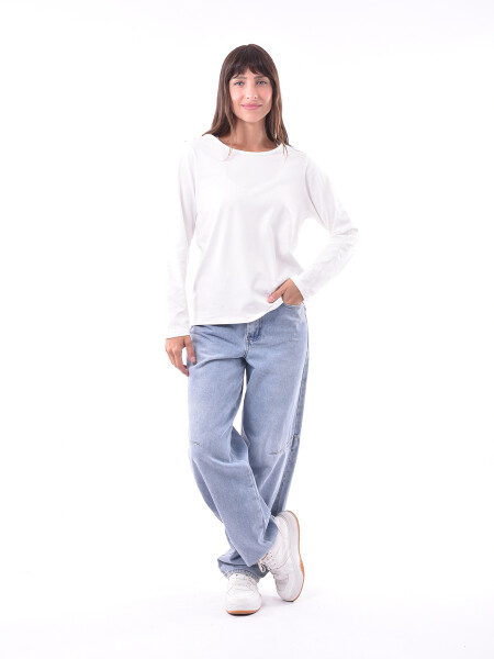 REMERA OHANA OFF WHITE