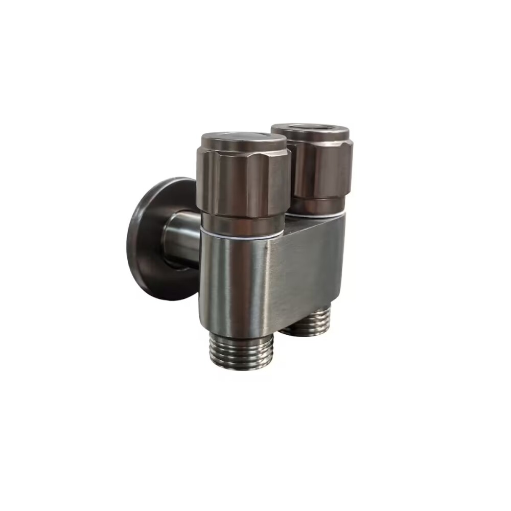 Llave de corte Doble p/ducha higiénica Grafito Llave De Corte Doble P/ducha Higiénica Grafito