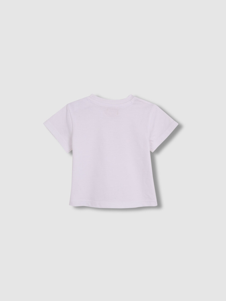 Camiseta Estampado Limonada Blanco