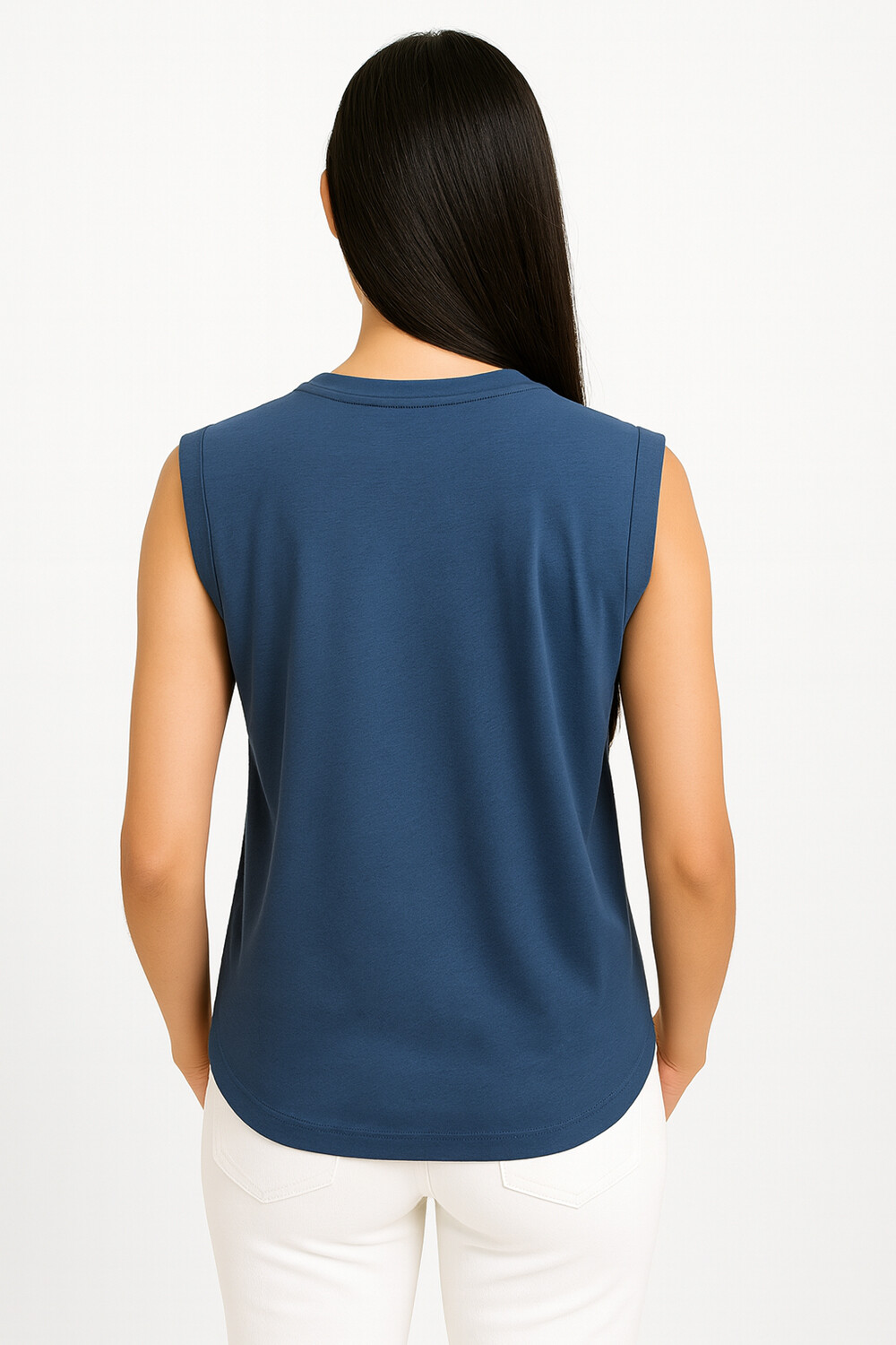 Remera Mariasol Azul Grisaceo