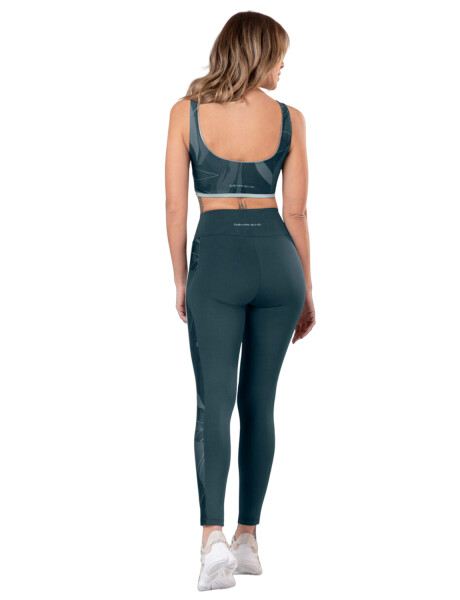 Calza legging deportiva para dama Graphene diseño Gris Talle M