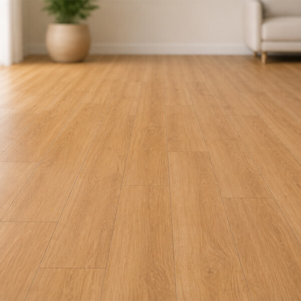 Vinílico autoadhesivo piso PVC 1m2 = 7 placas Beige