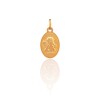Dije Ángel de la guarda-Oro bajo-Sin piedra-CP8600 Sinpiedra
