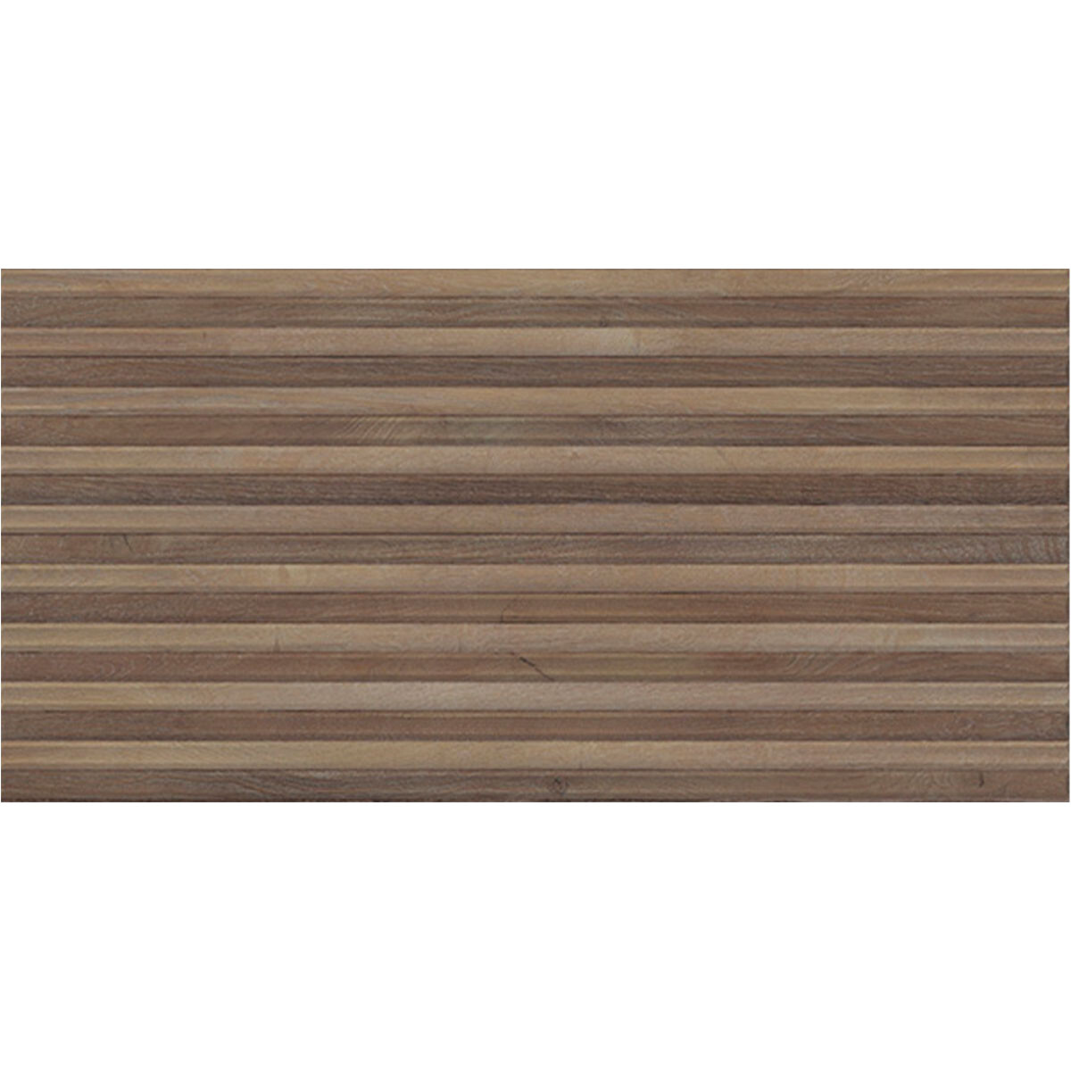 Porcelanato Maderado Relieve 50X100Cm Pared 
