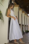 FALDA GERONA MAXI WHITE FALDA GERONA MAXI WHITE