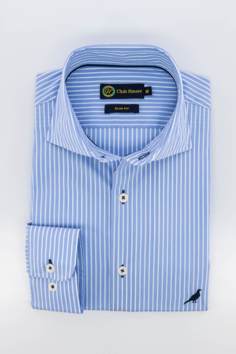 Camisa Hudson collar fantasia Praga