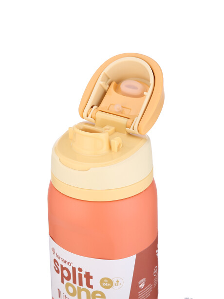 BOTELLA TERMICA SPLIT ONE POP UP 1LT. Coral
