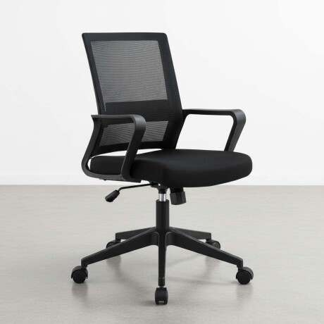 SILLA DE OFICINA MALLA NEGRO COLLINS