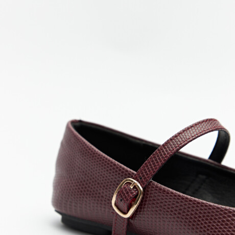 BALERINA WEEDERS Rojo Oscuro