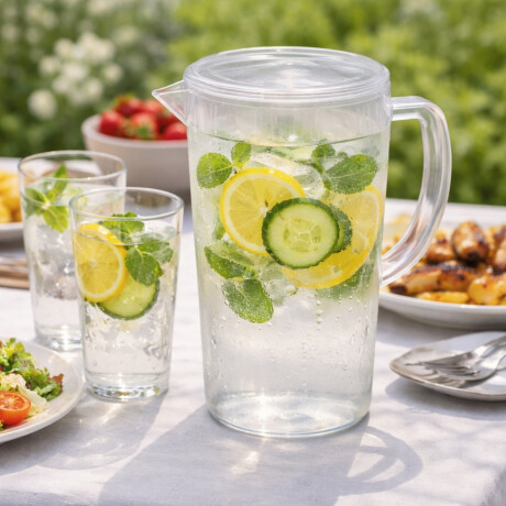 Jarra 1.9 Litros Policarbonato Transparente Concasse Jarra 1.9 Litros Policarbonato Transparente Concasse