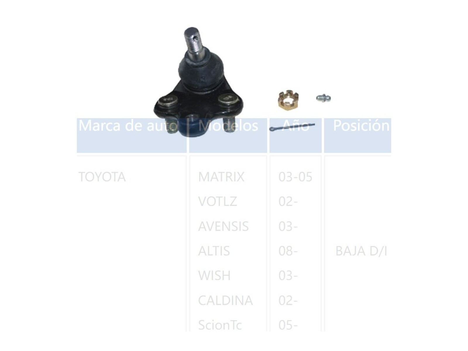 Puntero Toyota Corolla 08-13 Der/Izq 