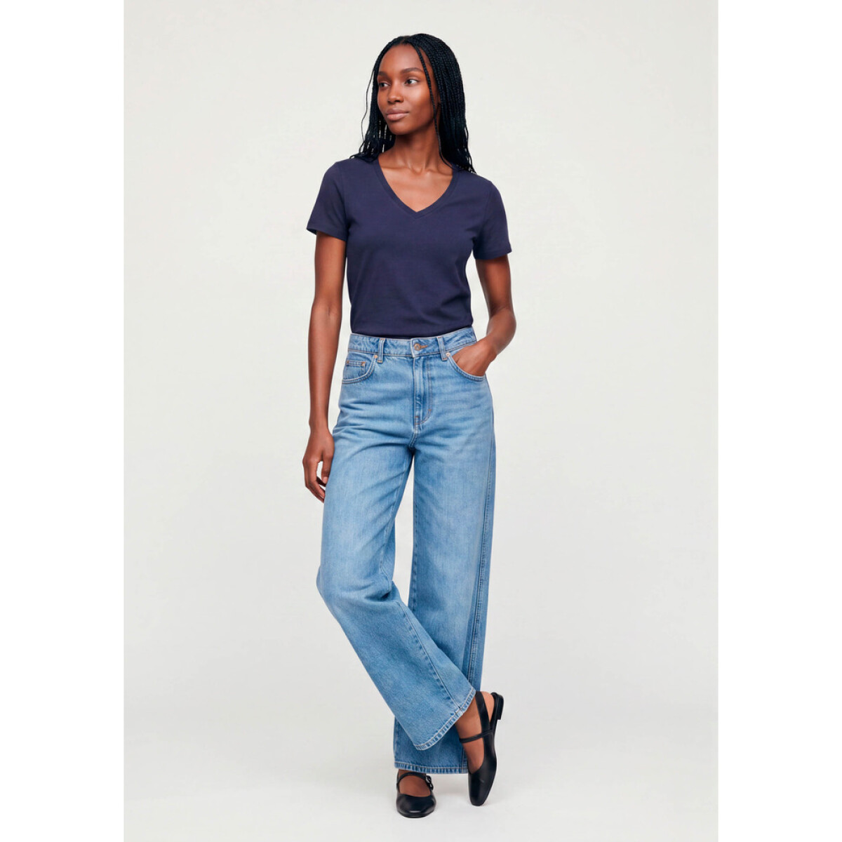 BLUSA MM FEM - AZUL ESCURO 