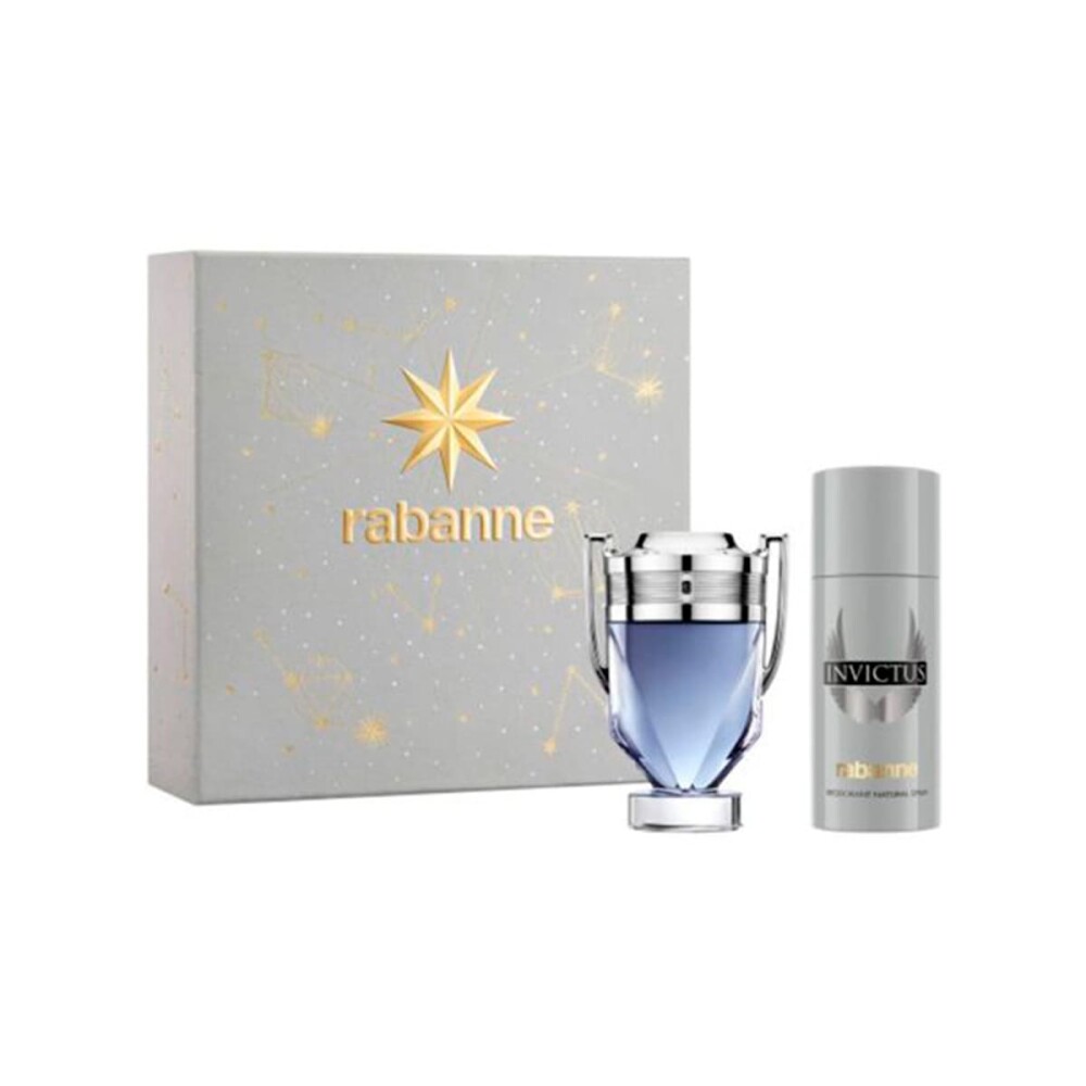 RABANNE INVICTUS (EDT 100 ML+DEO) única