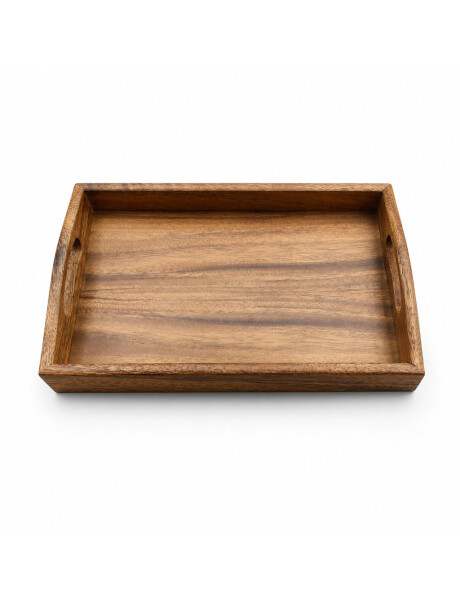 BANDEJA MADERA C/ASAS 36X25X4CM BANDEJA MADERA C/ASAS 36X25X4CM