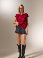 Remera Ostine Bordeaux