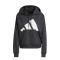 Canguro de Mujer Adidas Essentials Big Logo French Terry Negro - Blanco