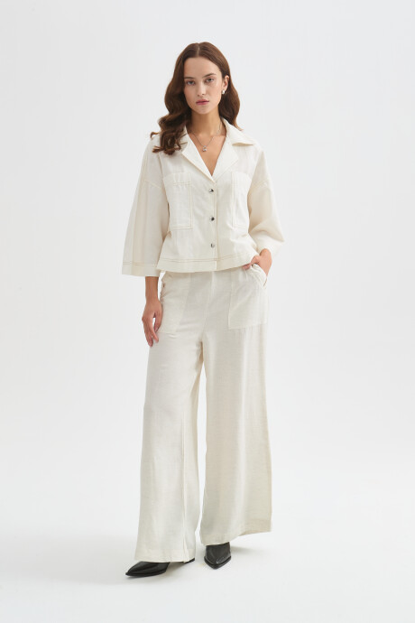 Sobrecamisa Brelin Marfil / Off White