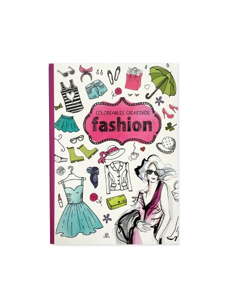 LIBRO COLOREABLES CREATIVOS FASHION MULTICOLOR