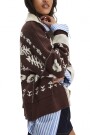 SHELBY CARDIGAN Marron