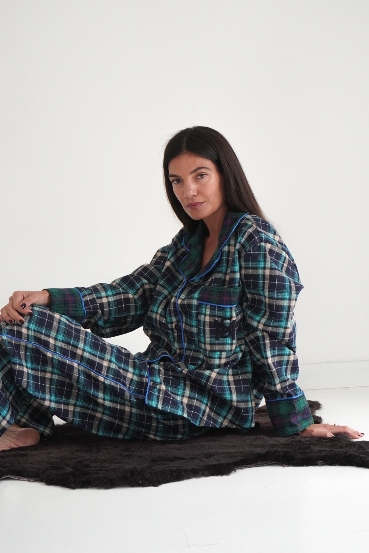 Sleepwalker Pijama Woman Turquesa / Verde