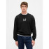 CORP LOGO CREW TRUE BLACK