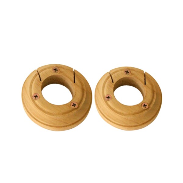 SOPORTE MADERA P/CORTINA REDONDO 23MM Soporte Madera P/cortina Redondo 23mm