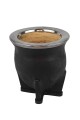 Mate camionero calabaza acero Negro