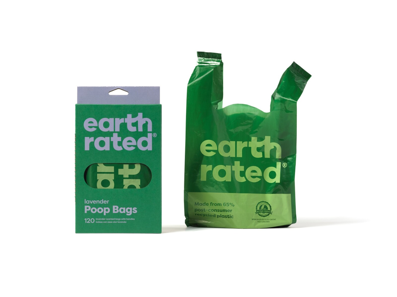 EARTH RATED BOLSAS ECO-FRIENDLY ASAS 120BOLSAS LAVANDA 