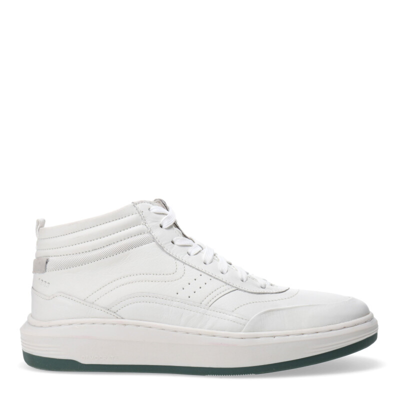 Championes de Hombre Democrata JHON estilo bota Blanco