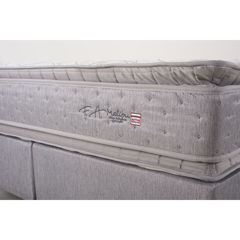 Colchón De Resortes Malibu Queen 158 x 198 x 30 cm Colchón De Resortes Malibu Queen 158 x 198 x 30 cm