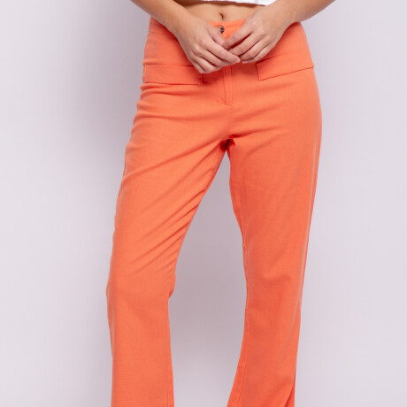 PANTALÓN NORA Coral Oscuro