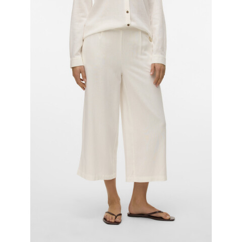 VMMYMILO H/W CULOTTE PANT WVN GA SNOW WHITE
