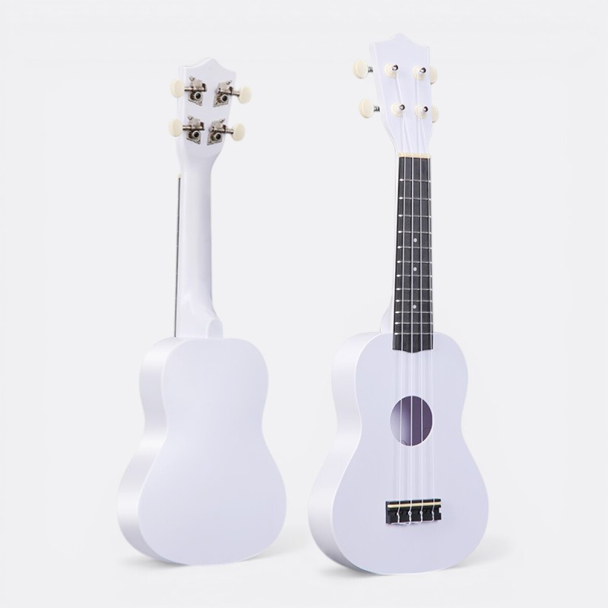 Guitarra Infantil Color Liso - Blanco 