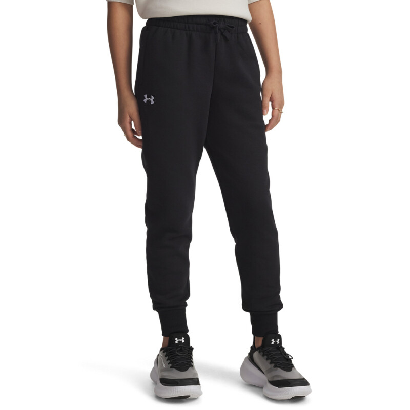 UA Rival Fleece Joggers-PNK BLK-001