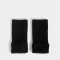 Guantes Varios Clasico Guantes Tejidos Negro - Negro