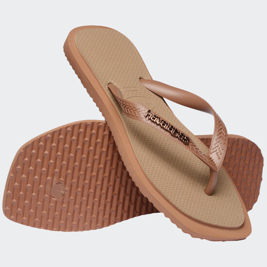 Ojotas Havaianas Top Square Fusion Marrón