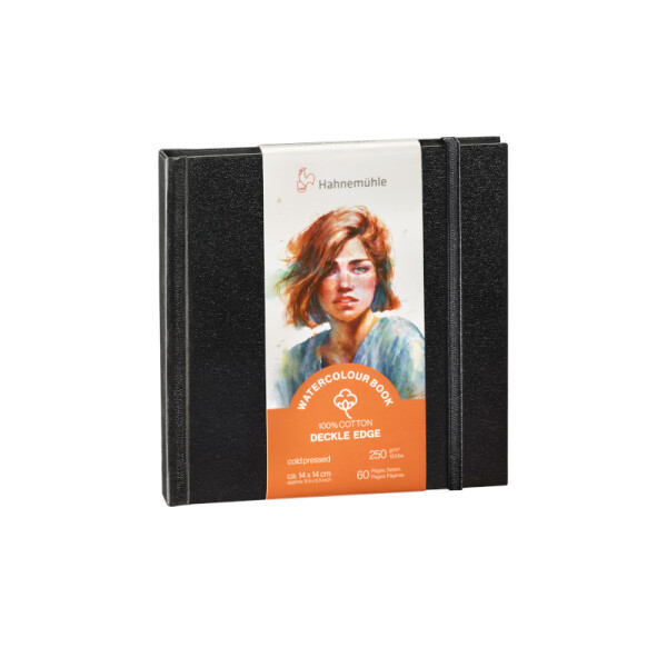 Block retrato para Acuarela DECKLE - Hahnemühle 14 x 14 cm