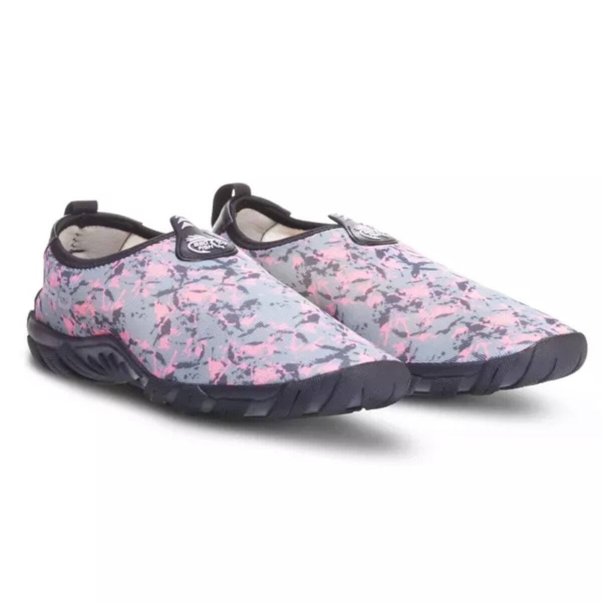 ZAPATILLA NAUTICA BAD FISH ROSA GRAFITO CAMUFLADO. 