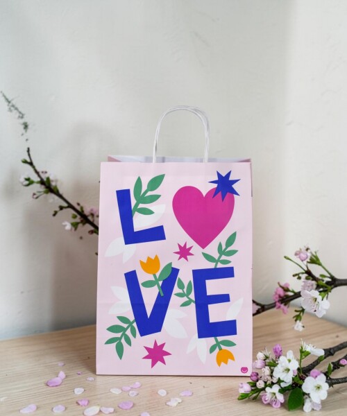 Bolsa 22x10x30 cm. LETY LOVE